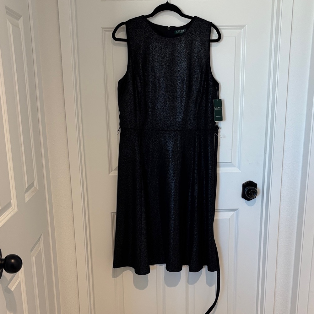 Ralph Lauren Black Midi Dress